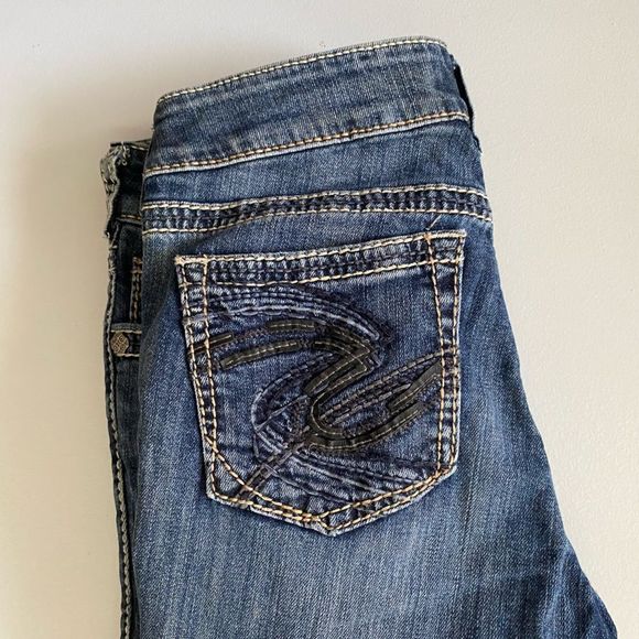 Silver suki capri jeans pants - Picture 1 of 6